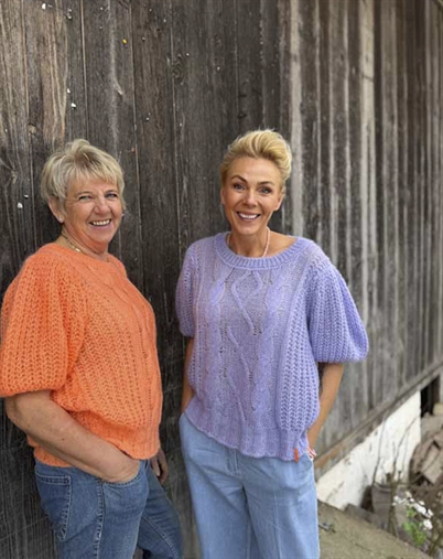 Lene Beier x Lind - LBTulipan Strik - Light Purple 